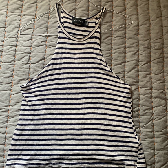 Mink pink 90s tank top - Picture 2 of 5